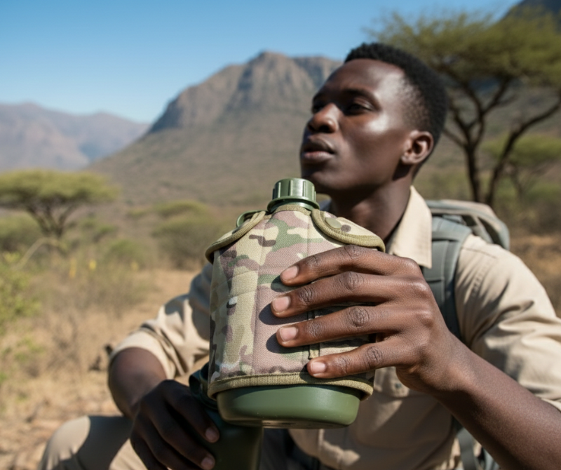 1L Reusable Outdoor Hydration Bottle – Multicolor 